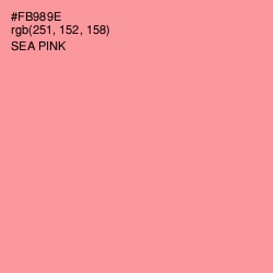 #FB989E - Sea Pink Color Image